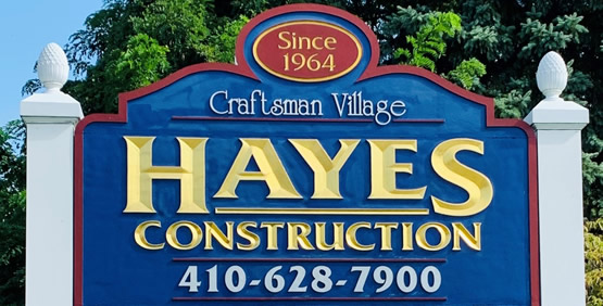 Hayes Construction Sign